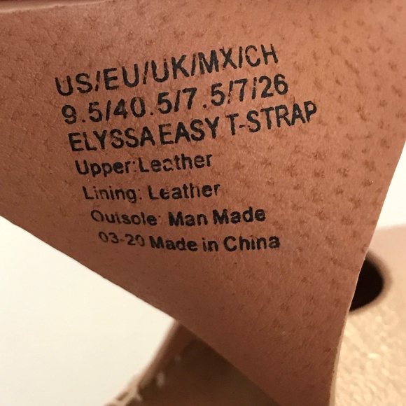 GENTLE SOULS Elyssa T-Strap Espadrille Wedge Sandals Rose Gold Women’s Size 9.5 - Picture 12 of 16